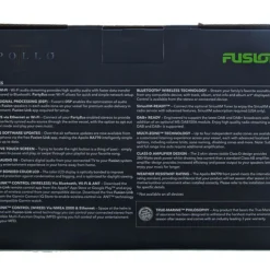 Fusion MS-RA770 Apollo Media Player/Receiver With WiFi And PartyBus -Seasound Electronics Store 105487 7 n