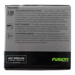 Fusion MS-ARX70B ANT Wireless Stereo Remote Black -Seasound Electronics Store 121962 3 n