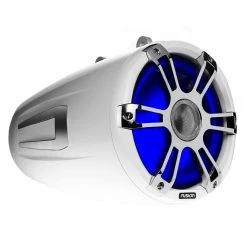 Fusion SG-FT88SPWC Tower Marine Speakers 8.8in 330W White/Chrome -Seasound Electronics Store 131111 3