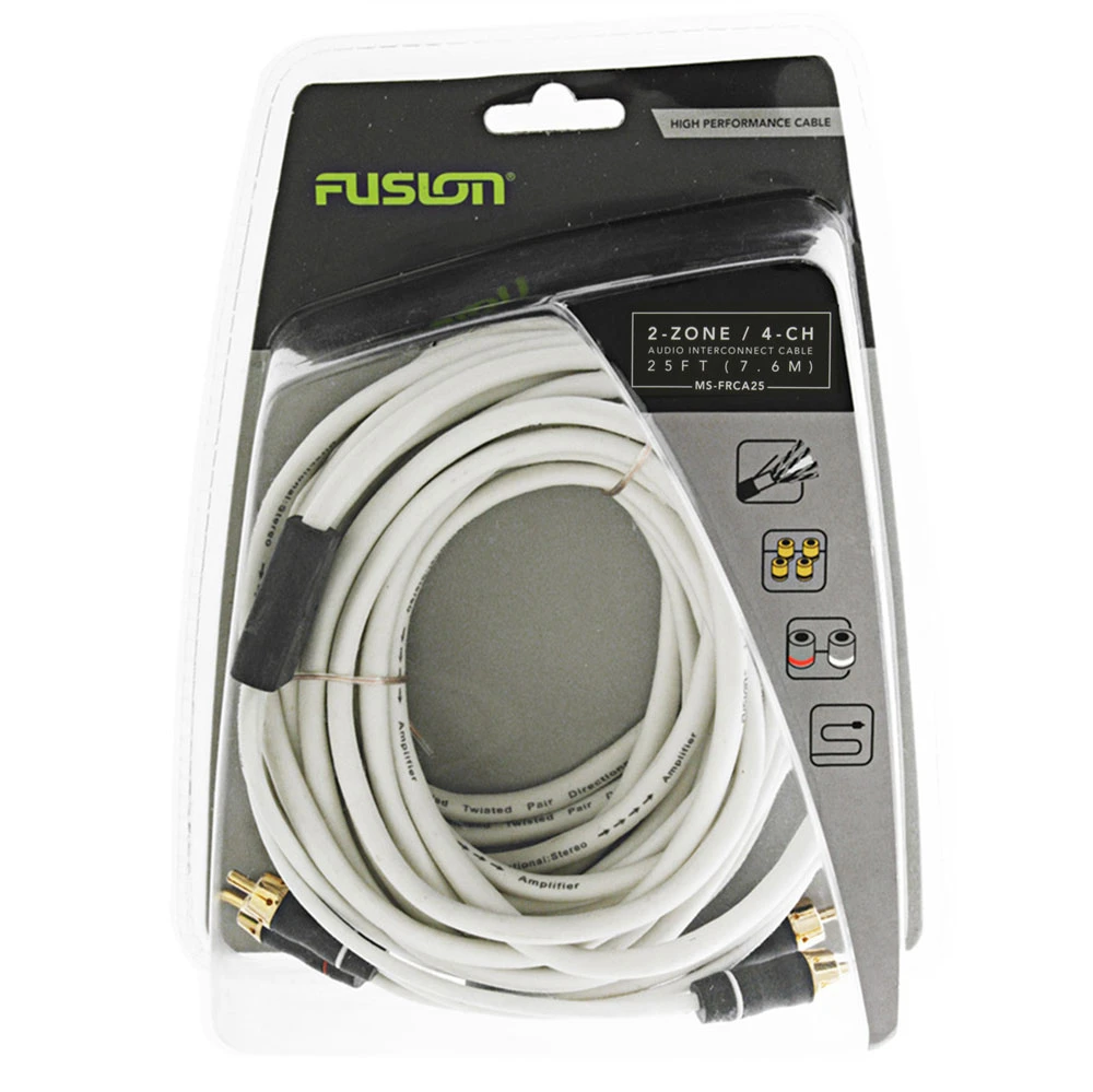 Fusion Audio Interconnect Cable 4-Channel 1 Fusion Audio Interconnect Cable 4-Channel