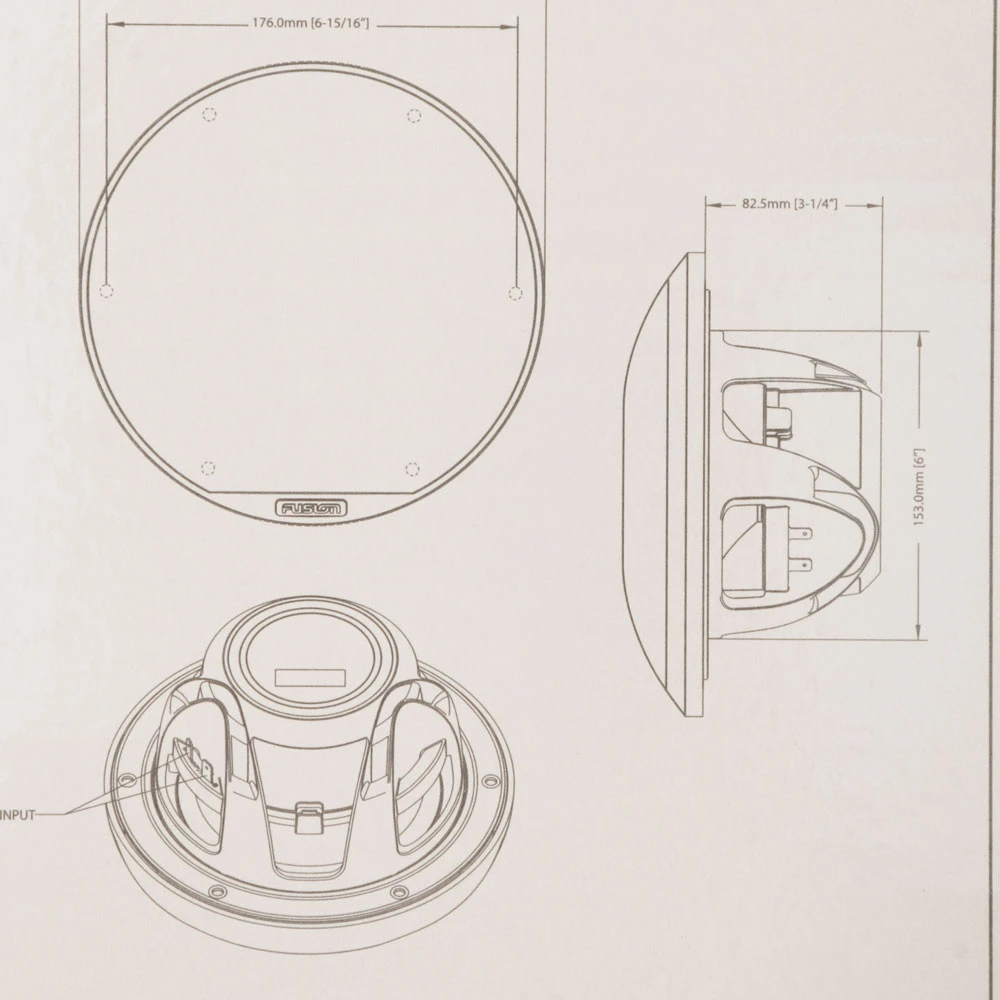 Fusion Signature Series Classic White Speakers 7.7in 280W 2 Fusion Signature Series Classic White Speakers 7.7in 280W - Image 2