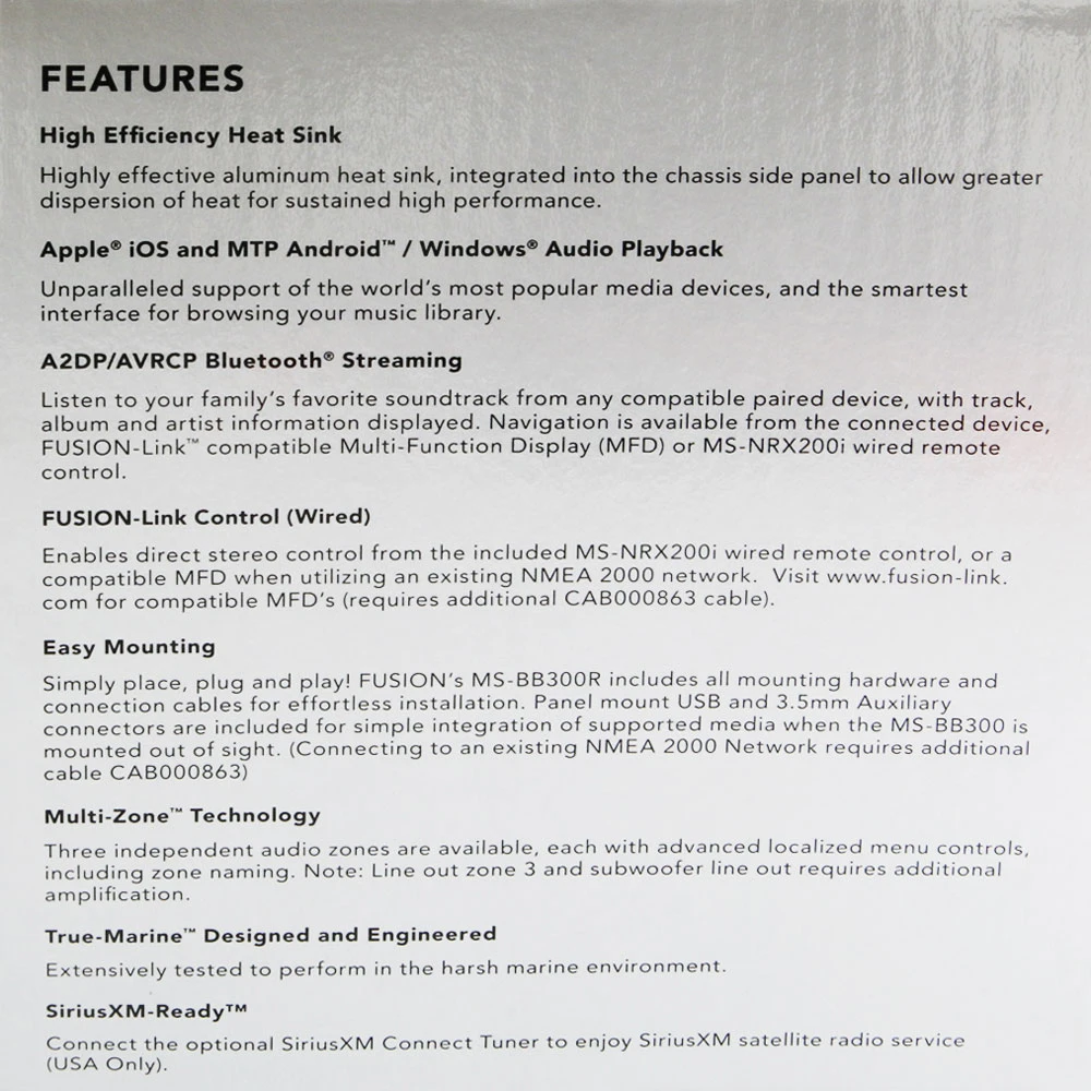 Fusion MS-BB300 Black Box Entertainment System 3 Fusion MS-BB300 Black Box Entertainment System - Image 3
