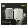 Fusion 2-Way Marine Box Speakers 4in 100W Pair