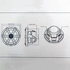 Fusion Signature 2-Way Coaxial Sports Chrome Marine Speakers With LED 8.8in 330W 9 Fusion Signature 2-Way Coaxial Sports Chrome Marine Speakers With LED 8.8in 330W -Seasound Electronics Store 91652 3 n