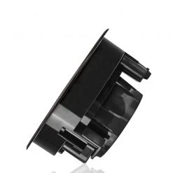 Fusion FM-F77RB Flush Mount Marine Speakers 7.7in 200W Black -Seasound Electronics Store fm f77rb side left web