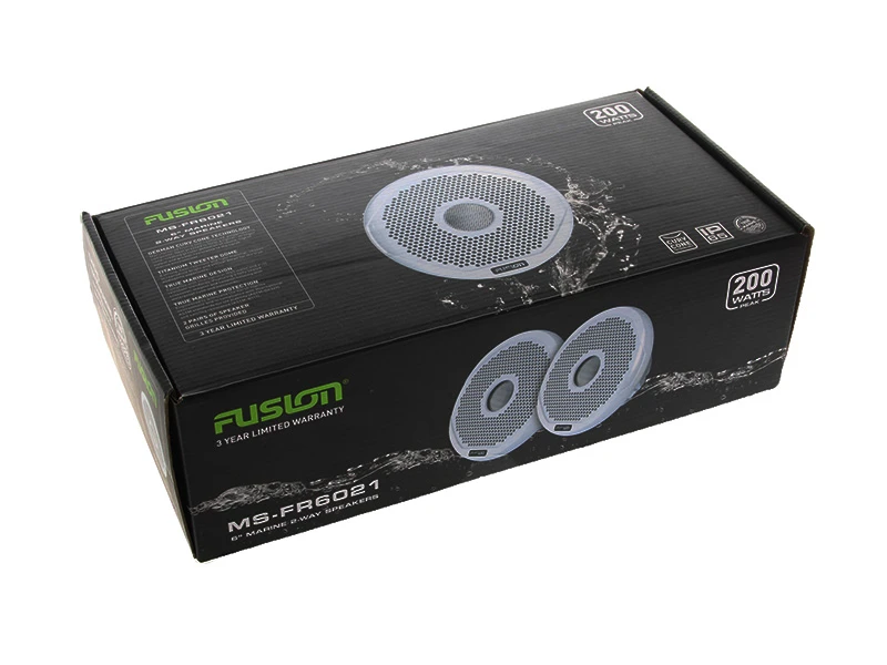 Fusion MS-FR6021 2-Way True Marine Waterproof Speakers 6'' 200W 3 Fusion MS-FR6021 2-Way True Marine Waterproof Speakers 6'' 200W - Image 3