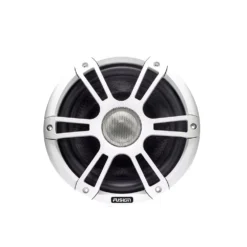 Fusion Signature Series 3 Sports White Coaxial Marine Speakers CRGBW LED 6.5in 230W -Seasound Electronics Store sg cl65spw front reflection
