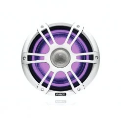 Fusion Signature Series 3 Sports White Coaxial Marine Speakers With Regulator 6.5in 230W -Seasound Electronics Store sg crgbw spw colour 02 65 1