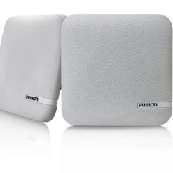 Fusion SM-F65CW Shallow Mount Speakers 6.5in 100W White -Seasound Electronics Store sm speaker white clearcut pair 1